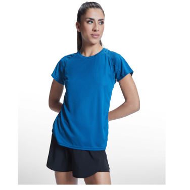 Logo trade promotional product photo of: Bahrain short sleeve women's sports t-shirt