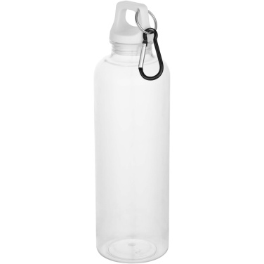 Logo trade promotional merchandise photo of: Oregon 750 ml RCS recycled plastic water bottle with carabiner