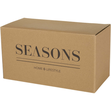 Logo trade promotional merchandise photo of: Male wooden serving tray and glass cups set