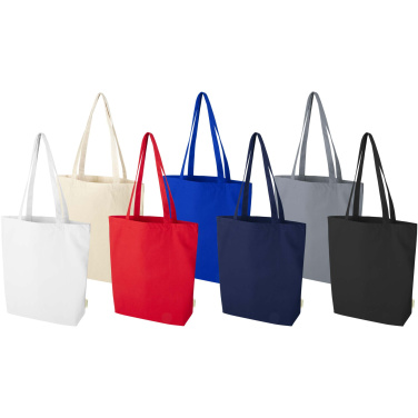 Logotrade promotional item image of: Odisha 270 g/m² OCS organic tote bag 10L