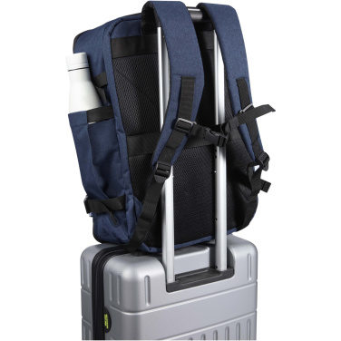 Logo trade promotional merchandise image of: Libra 17" GRS recycled carry-on backpack 25L