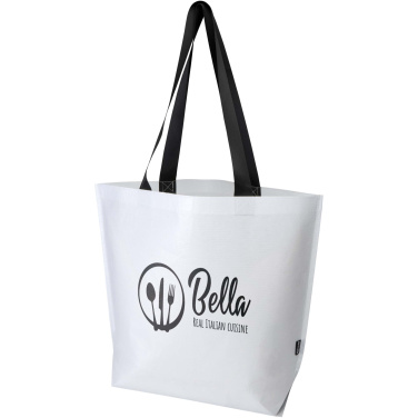 Logo trade promotional merchandise image of: Duo GRS recycled double-laminated oversized tote bag 30L