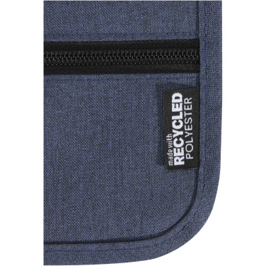 Logo trade promotional item photo of: Ross GRS recycled smart travel pouch