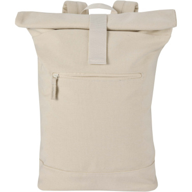 Logotrade corporate gifts photo of: Recanvas 14” GRS recycled rolltop backpack 16L