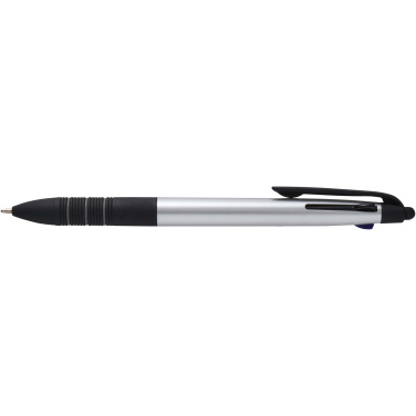 Logotrade promotional merchandise photo of: Trine 3-ink RCS recycled ballpoint pen with stylus