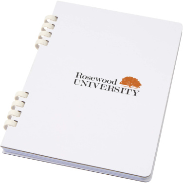 Logotrade promotional product picture of: Fil A5 hard cover RCS recycled spiral notebook