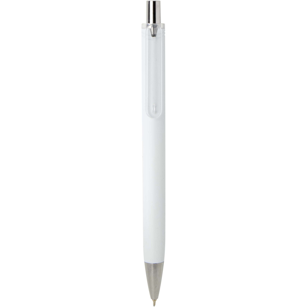 Logotrade promotional gift image of: Feld RCS recycled ballpoint pen with metallic finish (black ink)