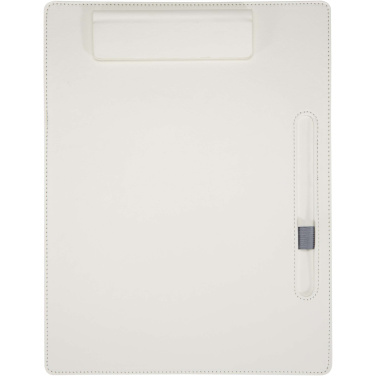 Logo trade corporate gifts image of: Clast A4 clipboard with magnetic closure and RCS recycled ballpoint pen (black ink)