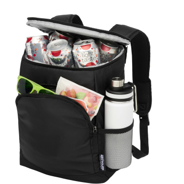 Logotrade promotional giveaway image of: Chillpack 18-can GRS recycled cooler backpack 16L