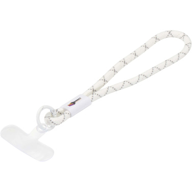 Logotrade promotional merchandise image of: Arich recycled plastic smartphone wristband