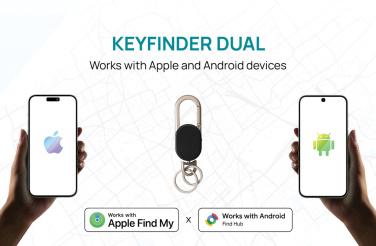 Logo trade advertising products picture of: Keyfinder Dual keychain with worldwide locating