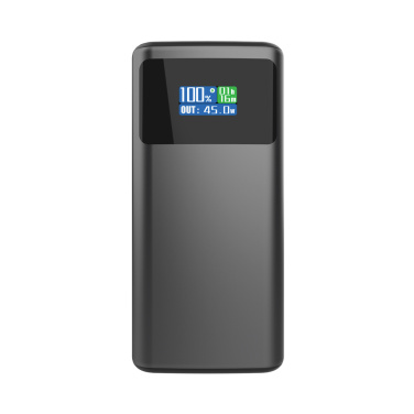Logo trade advertising product photo of: Quantum RCS ultra-fast PD45W 10.000mAh powerbank with screen