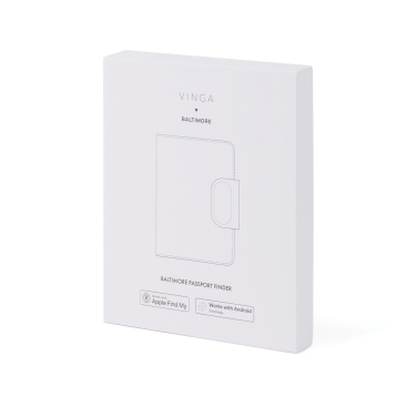 Logotrade promotional products photo of: VINGA Baltimore RCS Passport Cover With Finder Dual