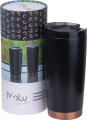 Drinking cup La Louviere MoLu, black