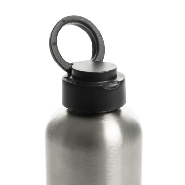 Logo trade promotional items picture of: Ripple RCS R-steel leakproof water bottle with handle 750ML