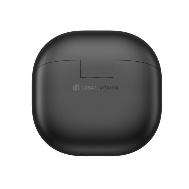 Logo trade promotional gift photo of: Urban Vitamin Santa Clara RCS plastic ENC earbuds