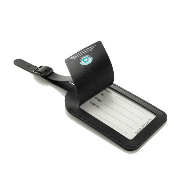 Logo trade promotional merchandise picture of: Globefind Dual RCS luggage tag with worldwide locating