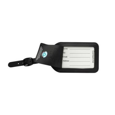 Logo trade promotional gift photo of: Globefind Dual RCS luggage tag with worldwide locating