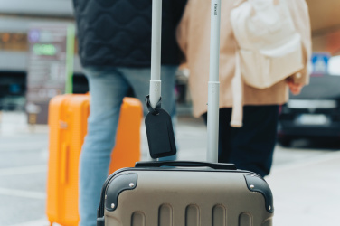 Logotrade promotional item picture of: Globefind Dual RCS luggage tag with worldwide locating