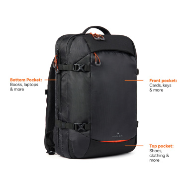 Logo trade corporate gifts picture of: Nordic Drift RCS Travelling backpack 25L