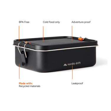 Logo trade promotional gifts picture of: Nordic Drift Trail RCS Adventure Lunchbox 1200ML