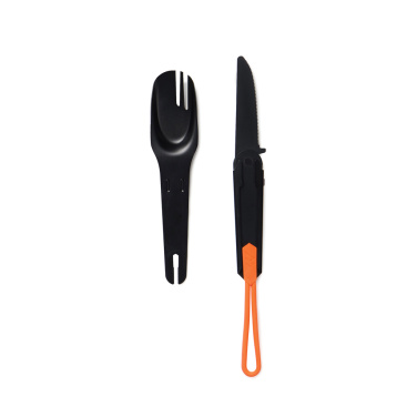 Logo trade promotional item photo of: Nordic Drift Trail 4 in 1 outdoor cutlery