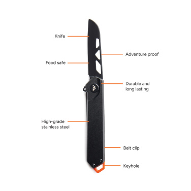 Logo trade promotional item photo of: Nordic Drift Adventure Folding knife