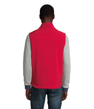 Logotrade promotional gift picture of: RACE BW MEN SOFTSHELL