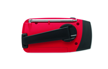 Logotrade business gift image of: Portable radio SOS with LED torch