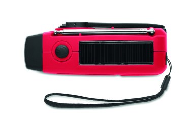 Logotrade advertising product image of: Portable radio SOS with LED torch