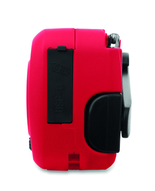 Logo trade corporate gift photo of: Portable radio SOS with LED torch
