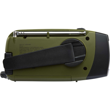 Logotrade corporate gift image of: Avior RCS recycled plastic emergency radio