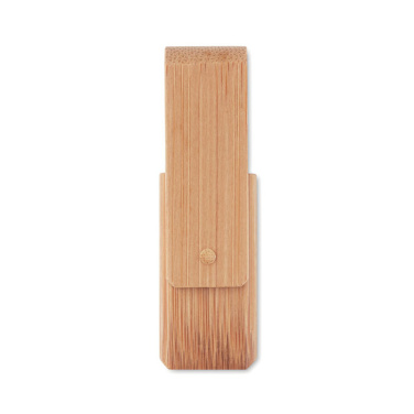 Logo trade promotional gifts picture of: Bamboo USB