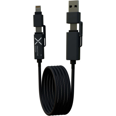 Logotrade business gift image of: SCX.design C59 100W magnetic silicone charging cable