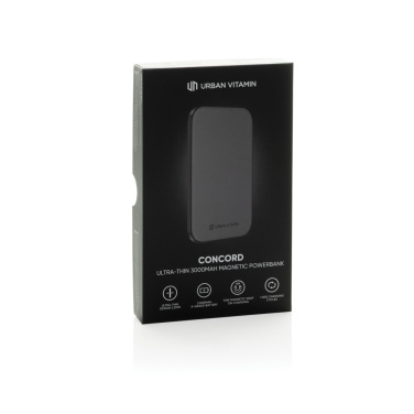 Logotrade promotional items photo of: Urban Vitamin Concord RCS Ultra thin 3000mAh powerbank