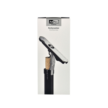Logo trade business gifts image of: AdHoc PushPull Corkscrew