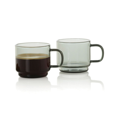 Logotrade advertising product picture of: AdHoc Impact Espresso cups 70ml, 2 pcs set