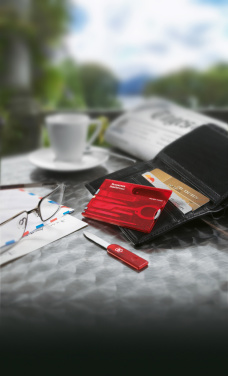 Logo trade promotional giveaways picture of: VICTORINOX Swiss Card Classic 10 functions