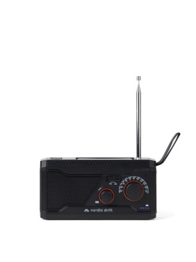 Logo trade promotional products picture of: Nordic Drift Titan IPX4 multifunctional radio 4000mah