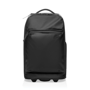 Logotrade promotional item image of: Swiss Peak OSLO RCS Wheeled Duffel backpack  cabin proof