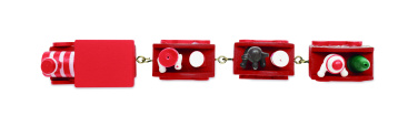 Logotrade corporate gifts photo of: Wooden Christmas train