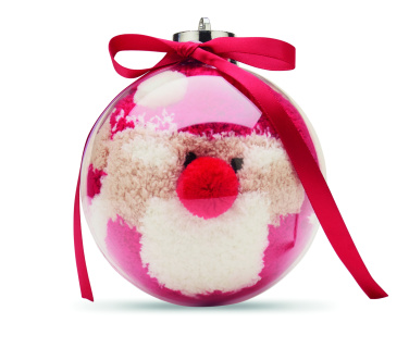 Logo trade promotional products picture of: Santa socks in bauble ornament