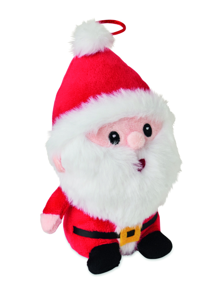 Logo trade business gifts image of: Santa plush