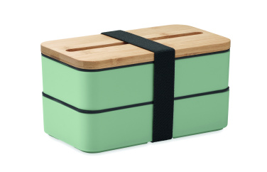 Logo trade business gifts image of: Recycled PP lunch box