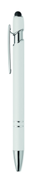 Logo trade promotional products image of: Recycled aluminium stylus pen