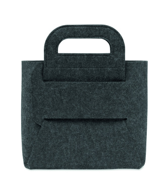 Logo trade promotional product photo of: Foldable RPET felt basket