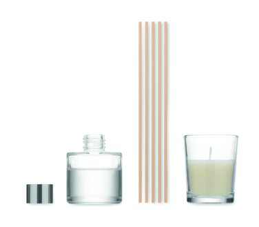 Logotrade promotional giveaway image of: Vanilla diffuser & candle set