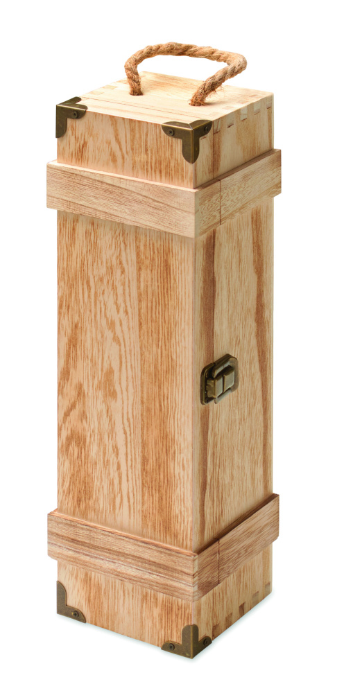 Logotrade promotional giveaways photo of: Paulownia wood wine gift box