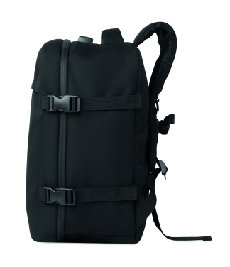 Logotrade advertising product picture of: 15" RPET backpack lock 20L