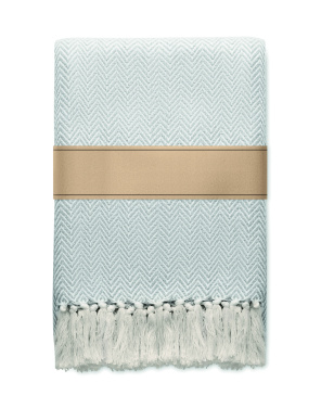 Logotrade corporate gift picture of: Recycled polycotton blanket